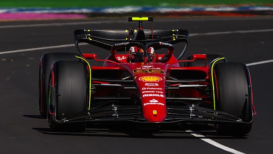 Fórmula 1, Ferrari, Ferrari F1, Carlos SAINZ Jr., coche, Fondo de pantalla HD HD wallpaper