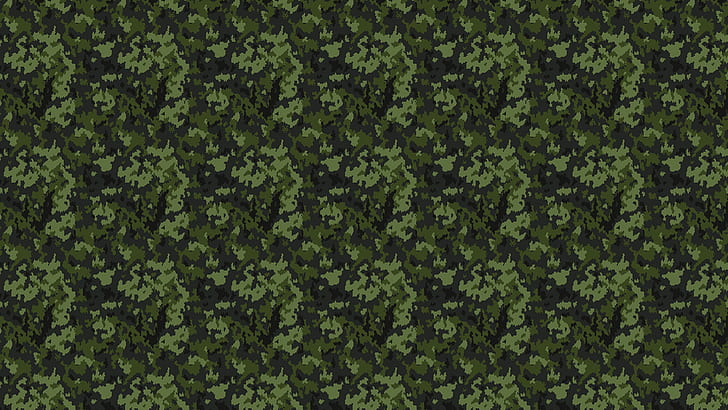 Camuflagem da floresta, camuflagem, padrão, HD papel de parede