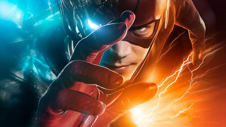 Acara TV, The Flash (2014), Barry Allen, Flash, Grant Gustin, Wallpaper HD