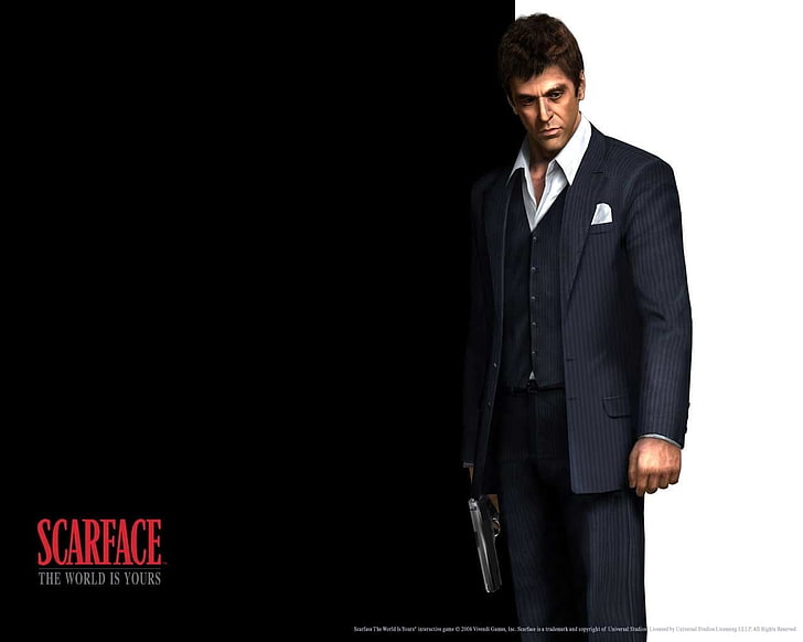 Al Pacino Scarface, Video Game, Scarface, HD wallpaper