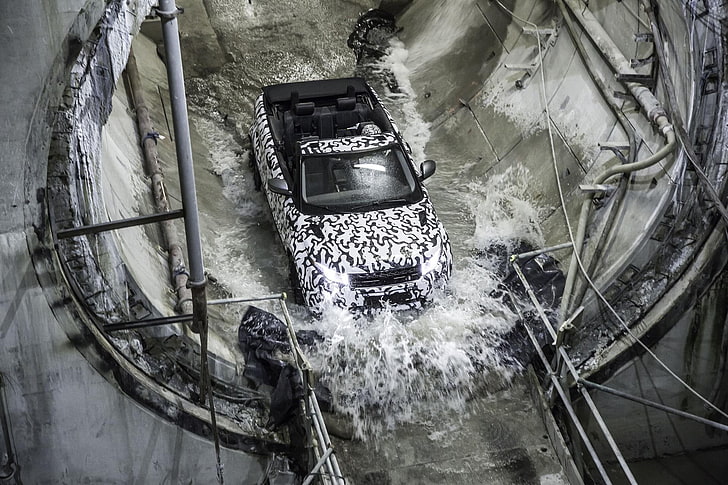 Land Rover Range Rover Evoque, land rover evoque conv, car, HD wallpaper