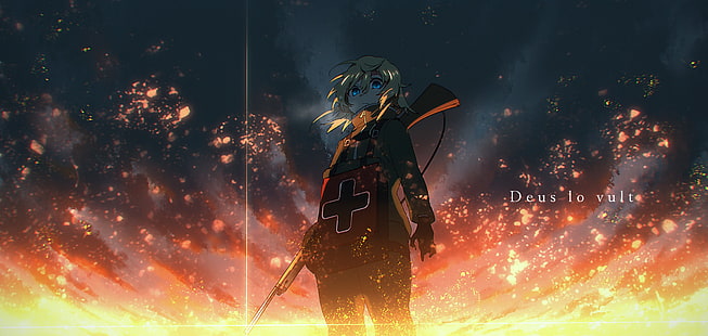Anime, Youjo Senki, Tanya Degurechaff, HD-Hintergrundbild HD wallpaper