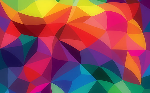 arco íris, resumo, cores, padrão, HD papel de parede HD wallpaper