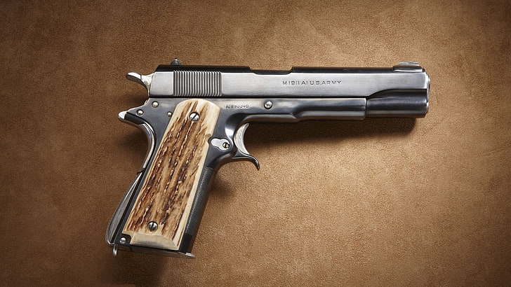 Armes, Colt 1911, Armée Américaine, Fond d'écran HD