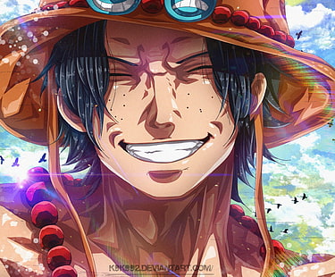 One Piece, Portgas D. Ace, HD обои HD wallpaper