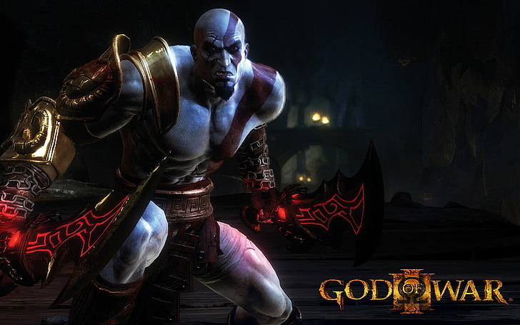 2011 3d GOD OF WAR 3 Videospel God of War HD Art, bilar, 2011, vacker, 3D, 720p, boom, HD tapet