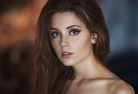 Ksenia Kokoreva, Frauen, Model, Gesicht, Portrait, HD-Hintergrundbild HD wallpaper