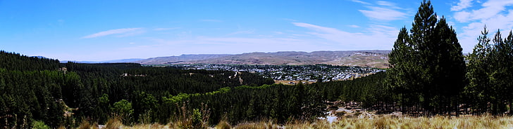 Landschaft, Argentinien, Junín de los Andes, Stadt, Hügel, HD-Hintergrundbild