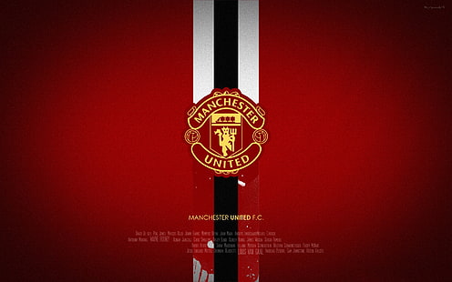 Club de football de Manchester United-Logo Brand Sports .., Fond d'écran HD HD wallpaper