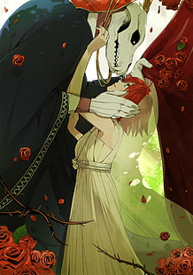 Mahoutsukai no Yome, Anime-Mädchen, Hatori Chise, Elias Ainsworth, HD-Hintergrundbild HD wallpaper