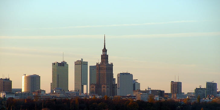 바르샤바, 폴란드, 폴란드, HD 배경 화면