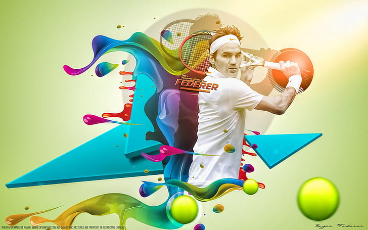 Roger Federer, HD-Hintergrundbild