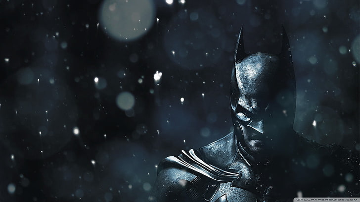 Sfondo di Batman Arkham Knight, Batman, DC Comics, videogiochi, The Dark Knight, Sfondo HD