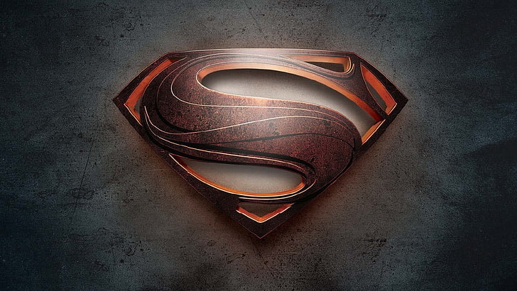 Супермен логотип, Супермен, Человек из стали, HD обои