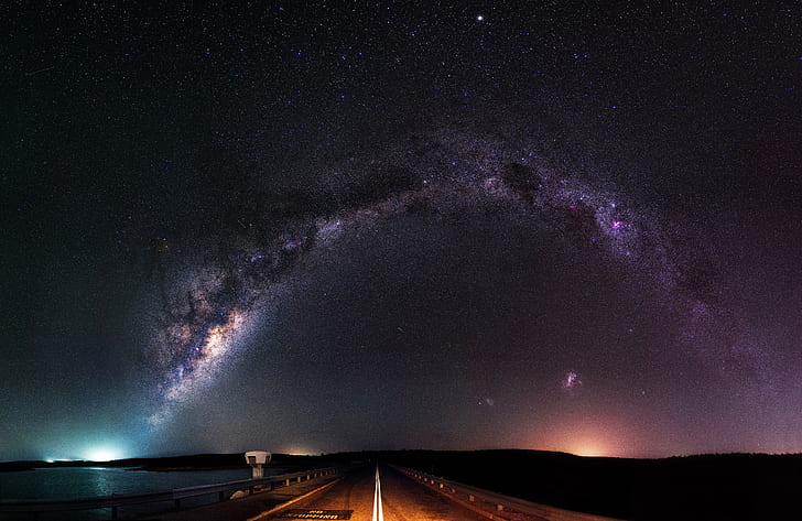 zdjęcie drogi w nocy, Nieskończoność, Poza, zdjęcie, droga, noc, North Dandalup Western Australia, Great Rift, panorama, stitched, MS, ICE, krajobraz, Astrofotografia, astronomia, gwiazdy, galaktyka, Droga Mleczna, jądro galaktyki, przestrzeń, tama, Duży Obłok Magellana, Mały, chmury, fotografia nocna, mgławica Carina, Nikon, intensyfikator, D5100, DSLR, długa ekspozycja, perth, półkula południowa, kosmos, kosmologia, plener, krajobraz nieba, zbiornik, zlewnia, woda, PTGui, Eksploruj , zbadane, gwiazda - Przestrzeń, konstelacja, ciemność, niebo, mgławica, Tapety HD