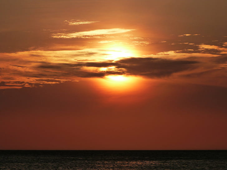 photo of horizon during sunset, santa marta, colombia, santa marta, colombia, en, el, Santa Marta Colombia, photo, horizon, sunset, Sunshine, sea, nature, dusk, sun, sunlight, summer, orange Color, sky, scenics, HD wallpaper