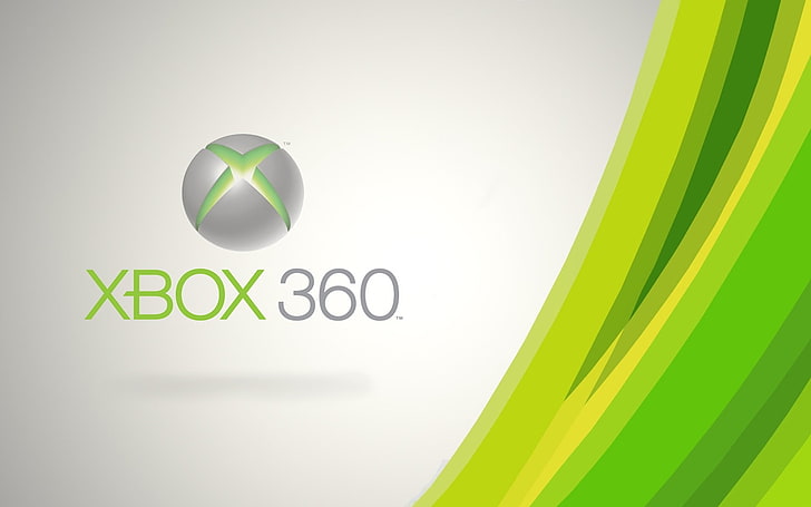 Xbox 360 logo, Xbox 360, technology, HD wallpaper