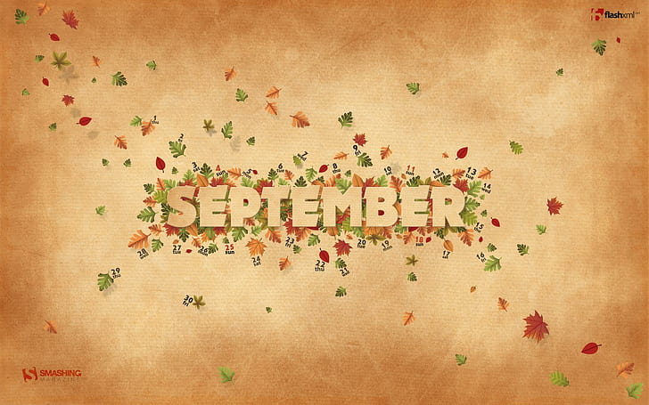 Сентябрь блаженство, блаженство, сентябрь, креатив и графика, HD обои