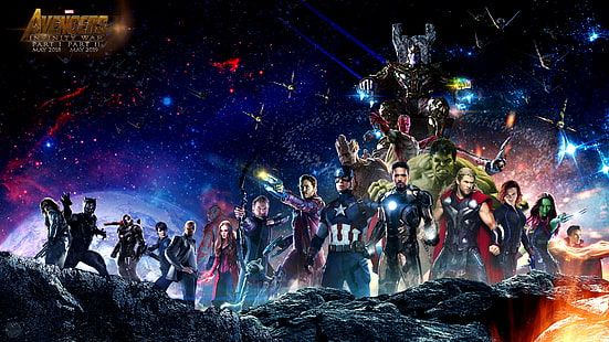 Avengers Infinity War Супергерои 4K, Infinity, Avengers, Superheroes, War, HD тапет HD wallpaper