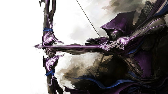 archer, digital art, Hawkeye, The Avengers, HD wallpaper HD wallpaper
