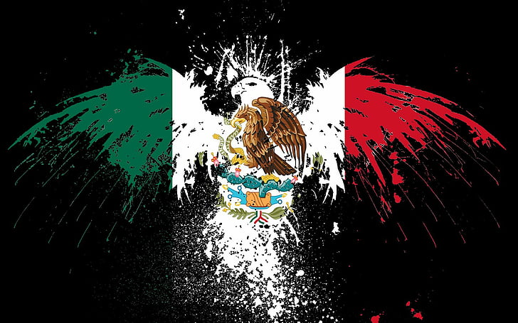 Bandera de méxico, bandera, méxico, Fondo de pantalla HD | Wallpaperbetter