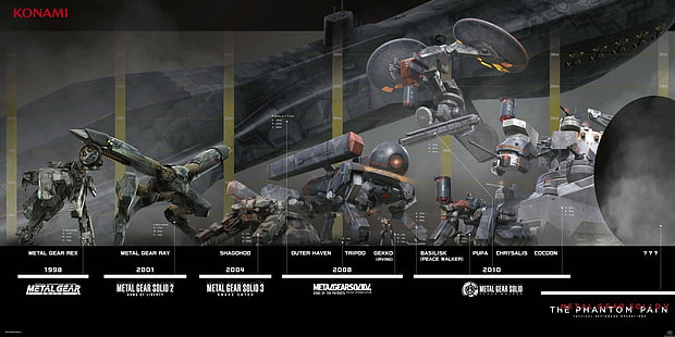 Metal Gear Solid, Metal Gear Solid V: The Phantom Pain, Wallpaper HD HD wallpaper