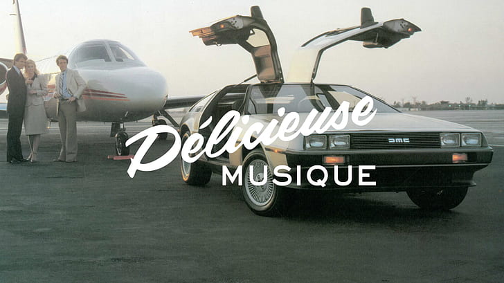 music, DeLorean, DMC DeLorean, Délicieuse, music video, car, HD wallpaper