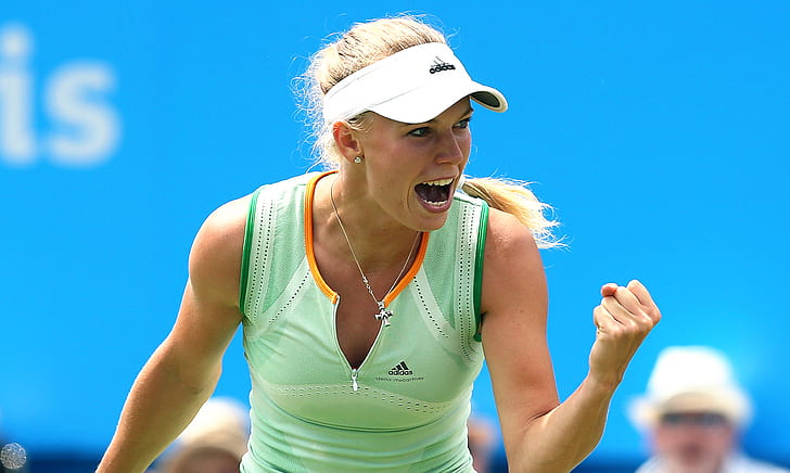 Caroline Wozniacki, Tennis Girl, dansk tennisspelare, HD tapet