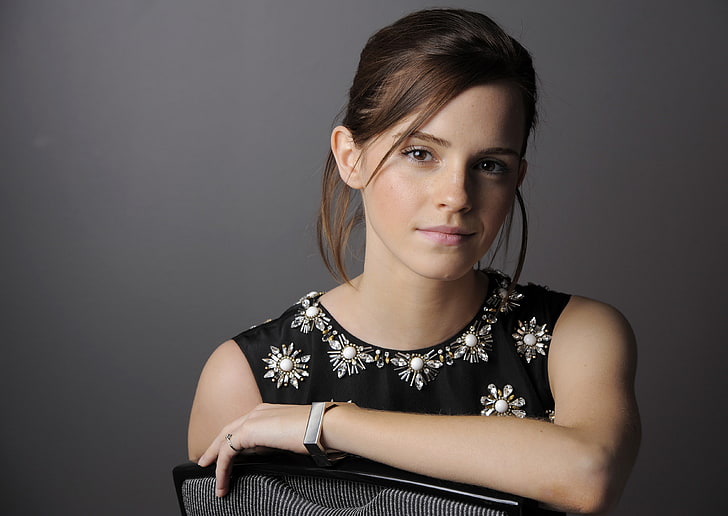 Emma Watson, Retrato, Sesión de fotos, 2016, 4K, Fondo de pantalla HD