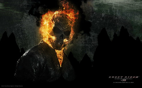 Film, Ghost Rider: Esprit de vengeance, Ghost Rider, Fond d'écran HD HD wallpaper