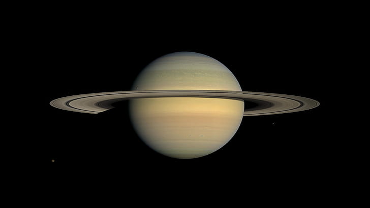 Saturn Black Planet HD ، أسود ، فضاء ، كوكب ، زحل، خلفية HD