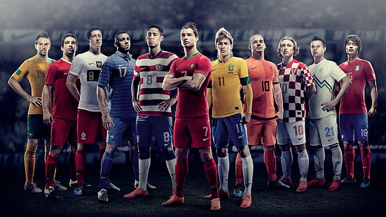 2012, pengiklanan, euro, kit, logo, nike, poster, produk, produk, sepatu, sepak bola, olahraga, seragam, Wallpaper HD HD wallpaper