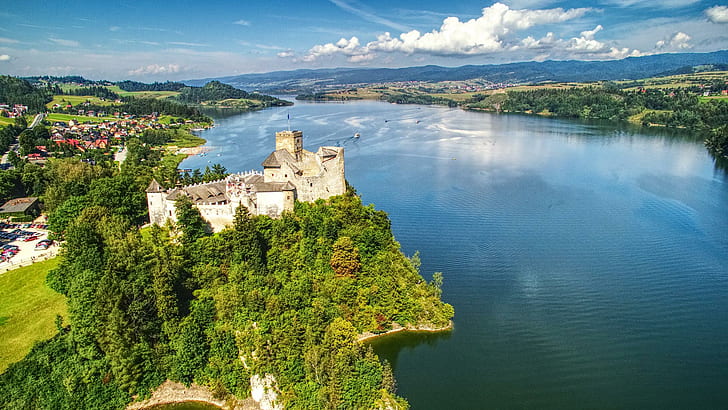 Schloss, Polen, Nidzica, Polnisch, HD-Hintergrundbild