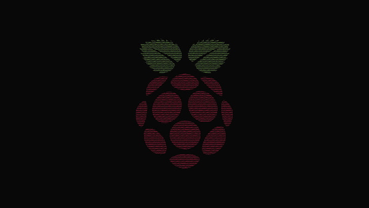 код, минимализм, минимизированный, фрукты, бинарный, Raspberry Pi, HD обои