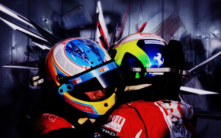 Ferrari, Fernando Alonso, HD papel de parede