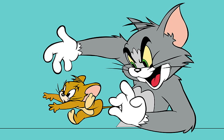 Tom och Jerry skrivbordsunderlägg Hd 2560 × 1600, HD tapet