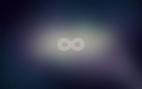 simbol infinity minimalis, Wallpaper HD HD wallpaper