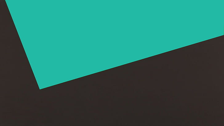 Minimalismus, abstrakt, Carmen Herrera, blaugrün, HD-Hintergrundbild