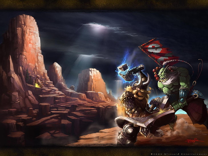 Warcraft Blademaster digital wallpaper, Warcraft, video games, Warcraft III, Frozen Throne, HD wallpaper