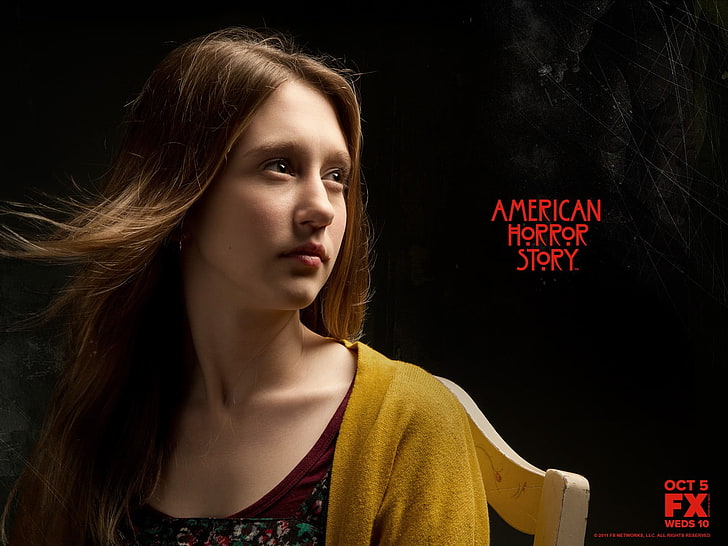 Amerikanisches Horrorgeschichtenplakat, amerikanische Horrorgeschichte, Taissa Farmiga, HD-Hintergrundbild