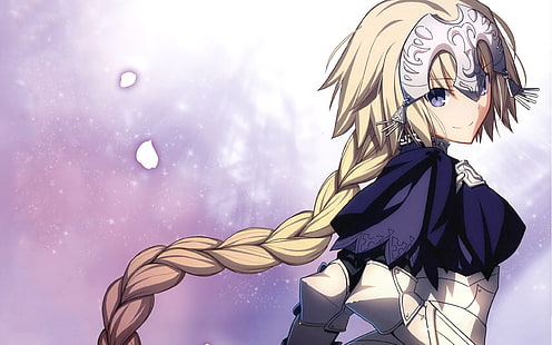 Fate / Apocrypha, 머리띠, 금발, 파란 눈, 운명 시리즈, 잔다르크, HD 배경 화면 HD wallpaper