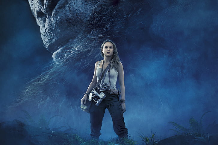 Kong: Ilha da Caveira, 4K, Brie Larson, HD papel de parede