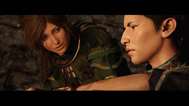 Shadow of the Tomb Raider, Лара Крофт, кино, видеоигры, HD обои