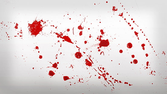 macchie rosse, schizzi, sangue, schizzi, completa tranquillità, Sfondo HD HD wallpaper
