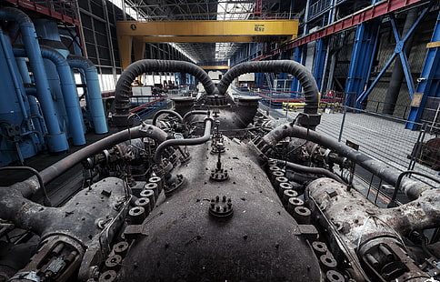 อุตสาหกรรมโรงงานเครื่องจักร, วอลล์เปเปอร์ HD HD wallpaper