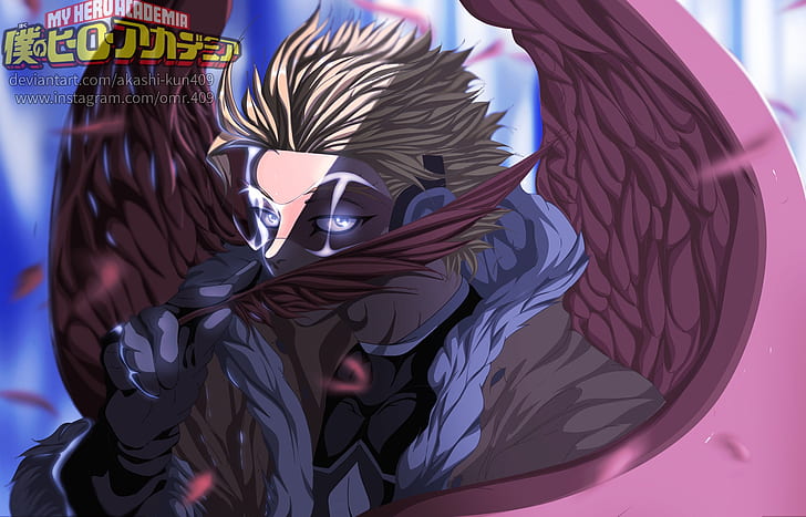 Anime, Academia My Hero, Hawks (Boku No Hero Academia), HD papel de parede
