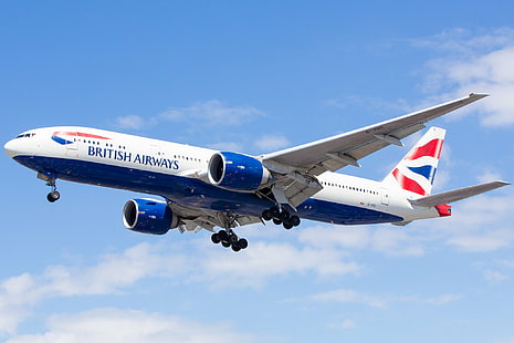 777, самолеты, авиалайнер, самолет, Боинг, самолет, транспорт, HD обои HD wallpaper