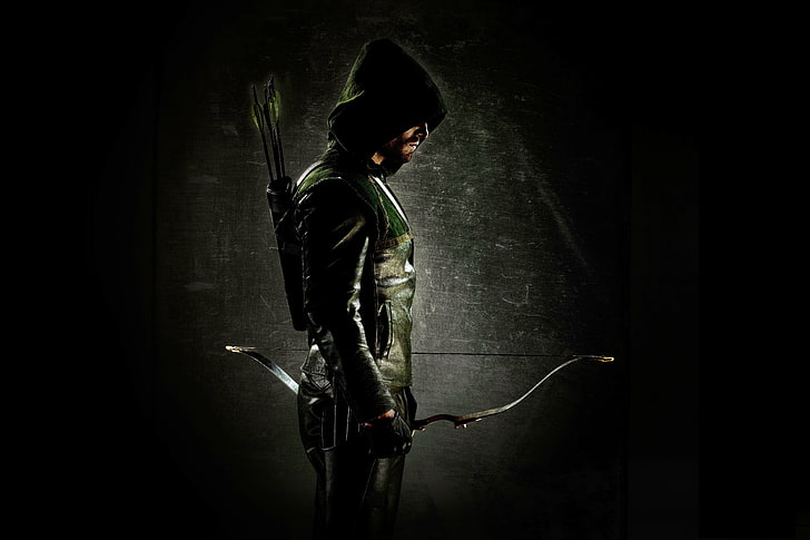 green movies costume hunter superheroes archers green arrow arrows movie posters black background bo Entertainment Movies HD Art , Green, movies, Hunter, costume, Superheroes, archers, HD wallpaper