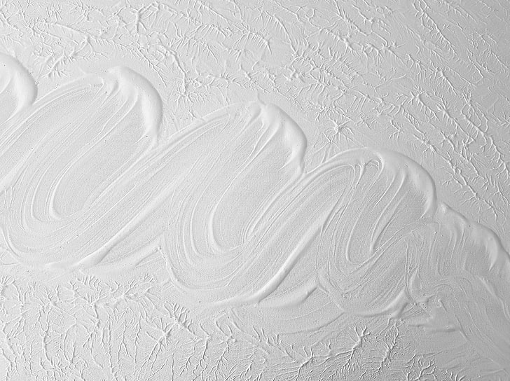 acrylic, painting, texture, white, HD wallpaper