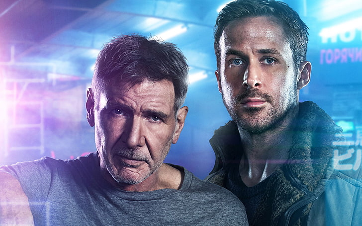 Harrison Ford Ryan Gosling Blade Runner 2049, Ford, Ryan, Blade, Runner, Harrison, Gosling, 2049, HD tapet